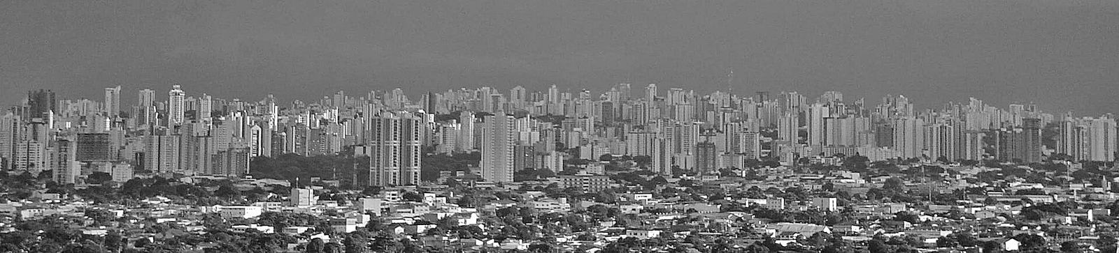 Panorama do horizonte de Goiânia